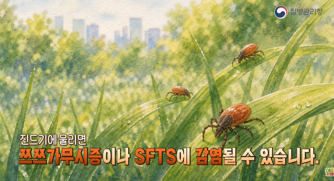 진드기 예방수칙 1. 안전하게 옷 입기